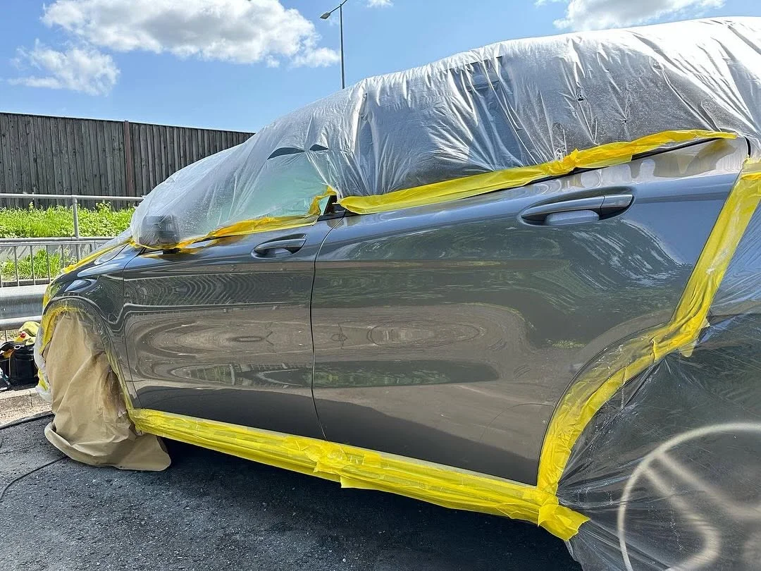 Professional panel paintwork