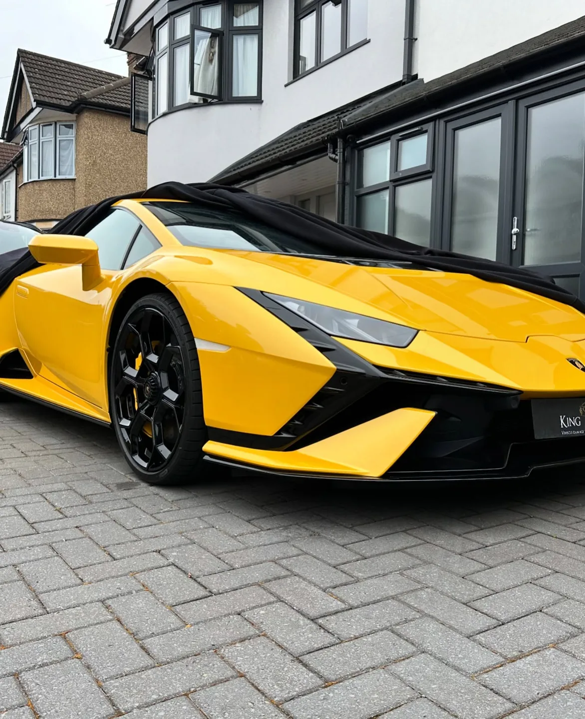 Lamborghini at the customer's home